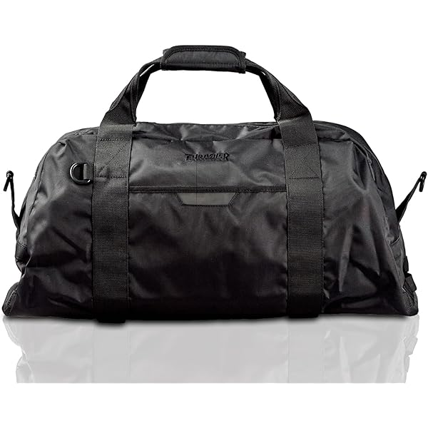 Amazon | Thrasher スケートバッグ ダッフルバッグ ブラック